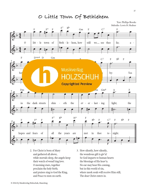 O Little Town Of Bethlehem